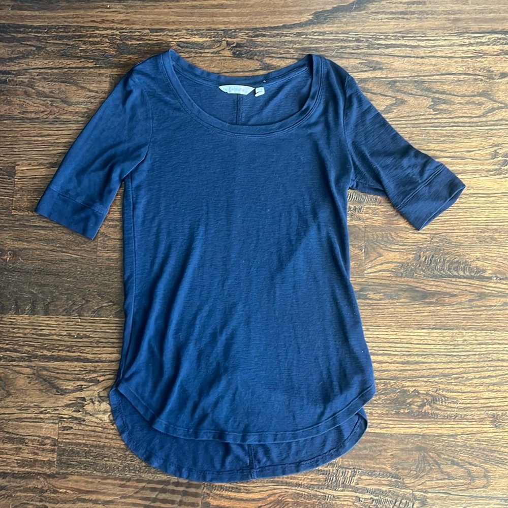 Athleta Navy Tunic top